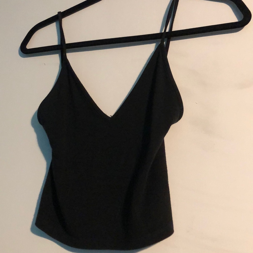 Brandy Melville black v tank top